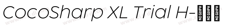 CocoSharp XL Trial H字体转换